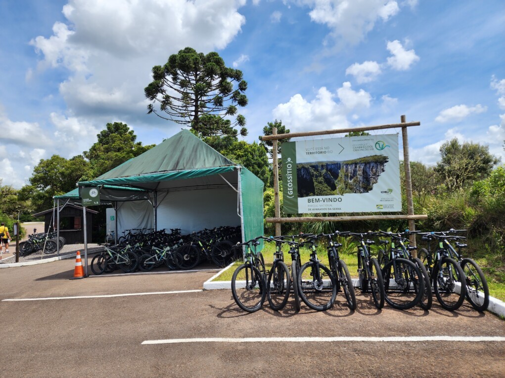 locação de bicicleta