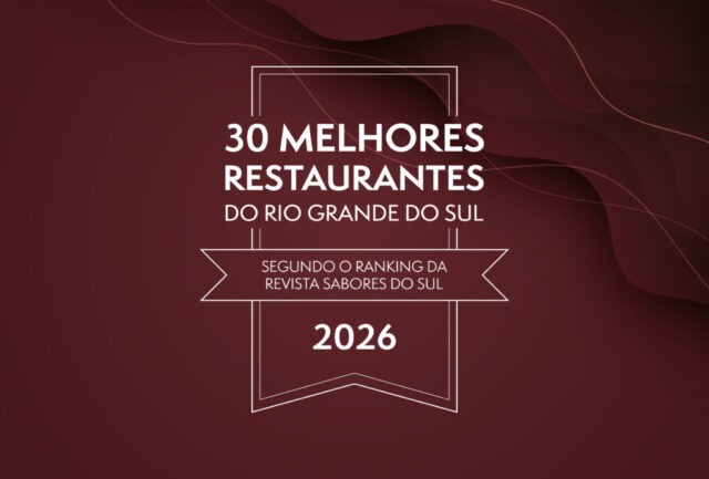 capa 30 melhores restaurantes